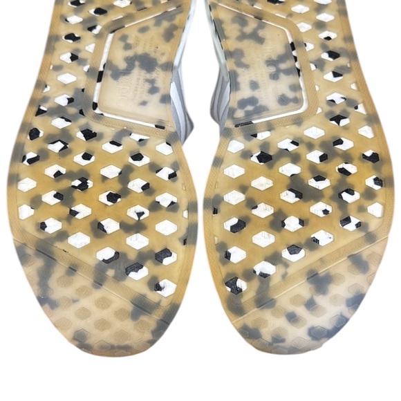 Adidas Originals NMD R1 White Black Speckled Camo #GZ4307 Shoes Men's Size 12 - Picture 13 of 15